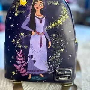 Disney Parks Loungefly WISH Bundle - ASHA Backpack STAR Ears - NWT Disney Parks Loungefly Backpack - Wish Asha and Star main image 2